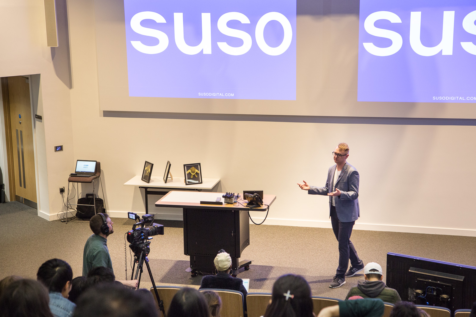 Rad Paluszak speaking at Warwick Business School